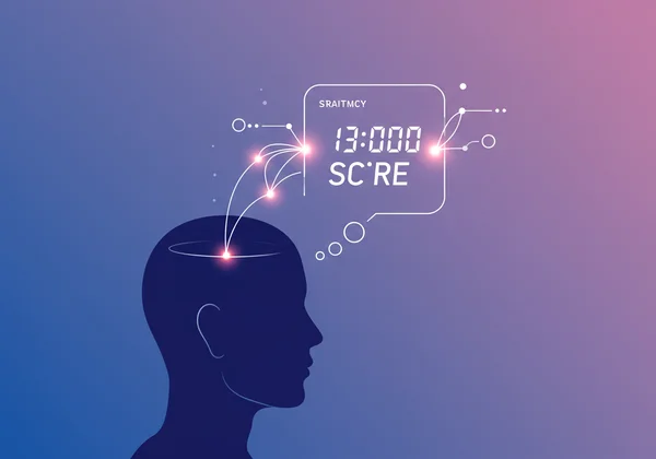 Person reflecting on a CATQ score, understanding self