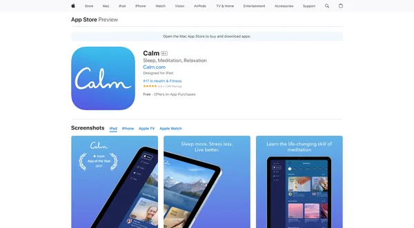 Calm: Meditation & Relaxation