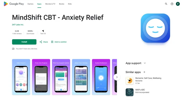 MindShift: Anxiety & Stress Relief