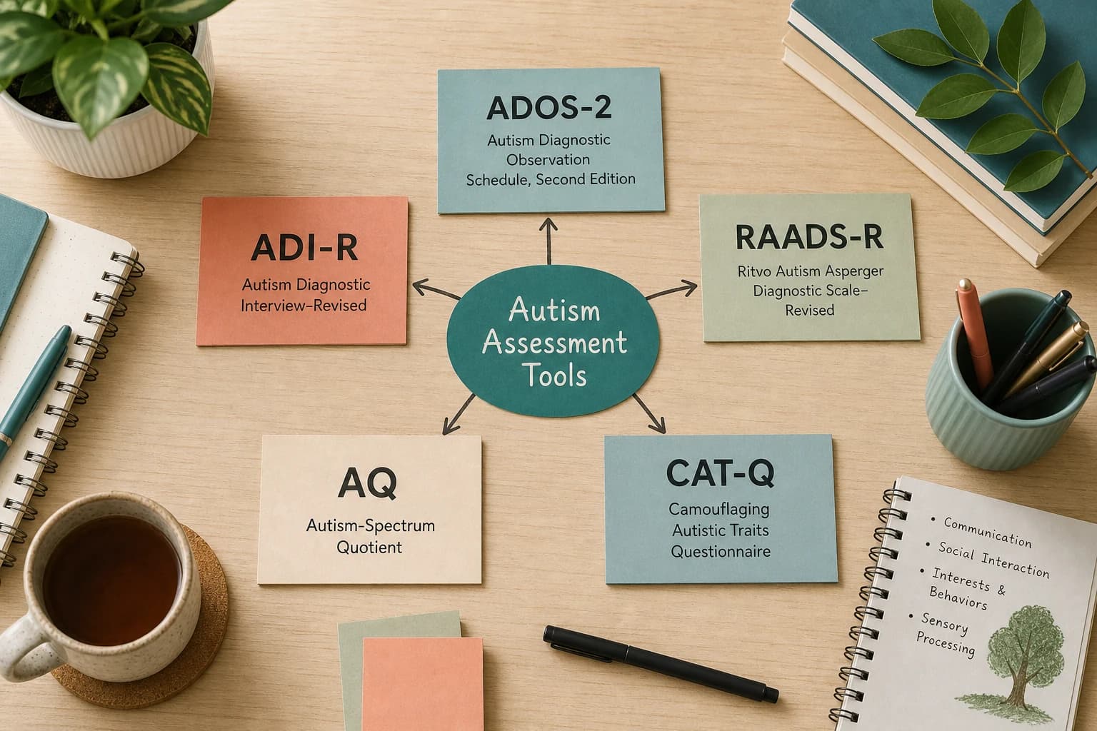Autism assessment names overview